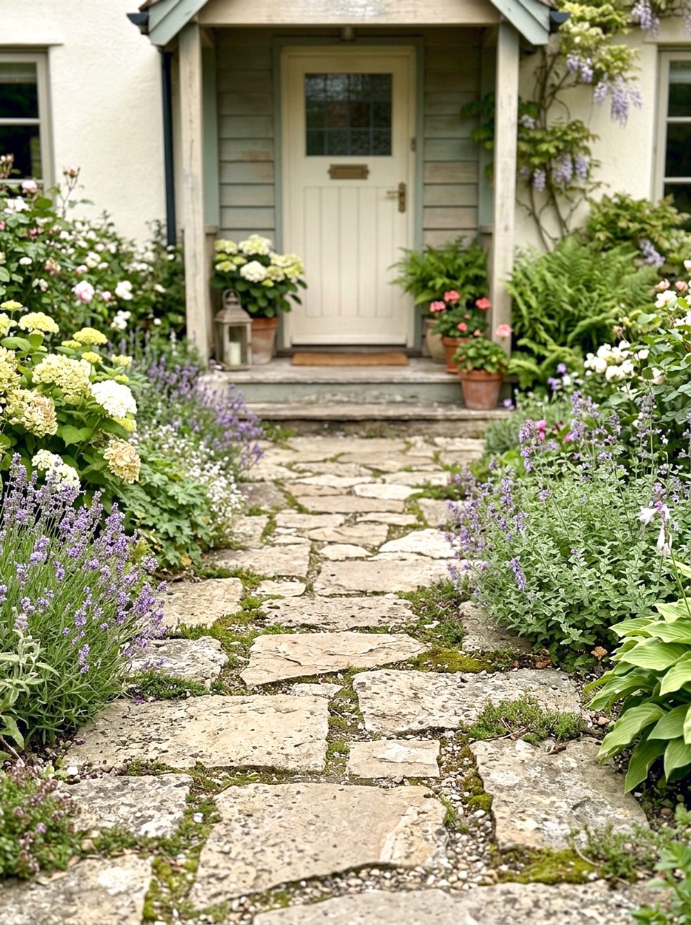 Flagstone Cottage Path