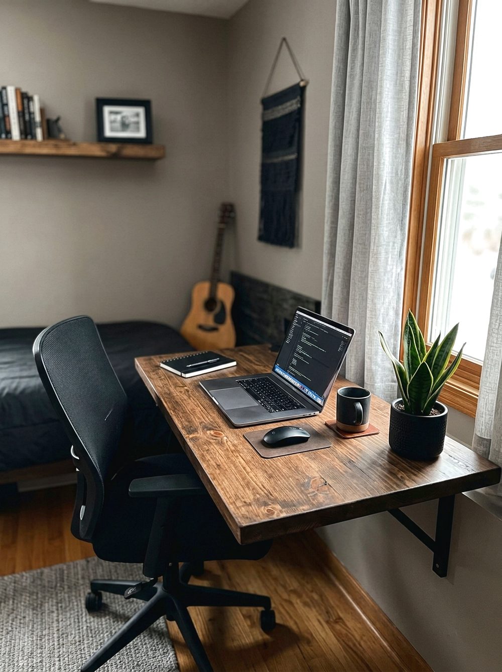 Floating Corner Desk