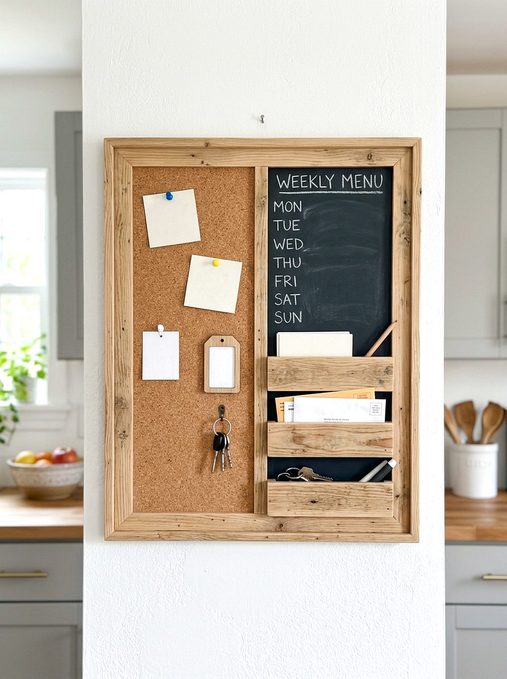 Framed Message Center