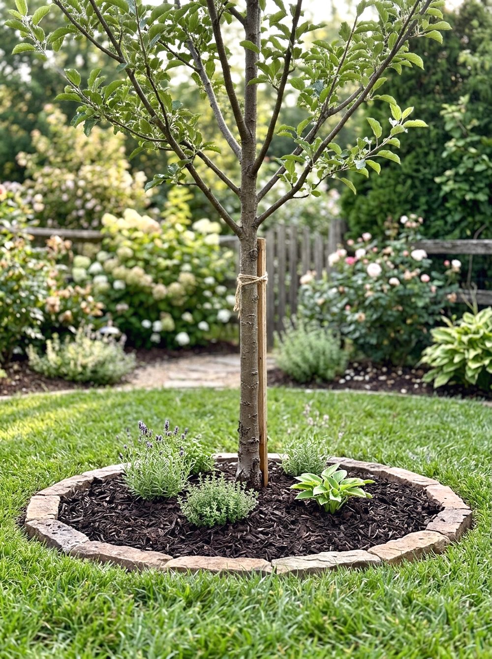 Fruit Tree Mulch Circle