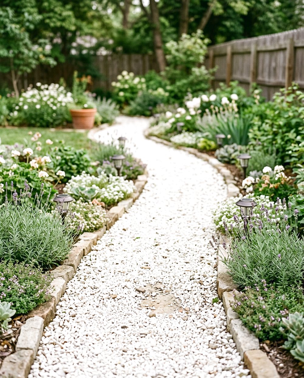 Gravel Garden Path