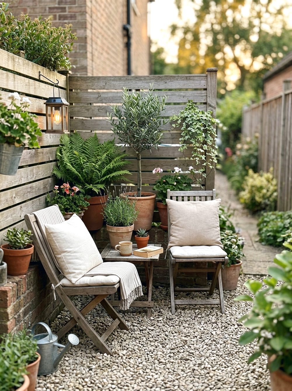 Gravel Sitting Nook