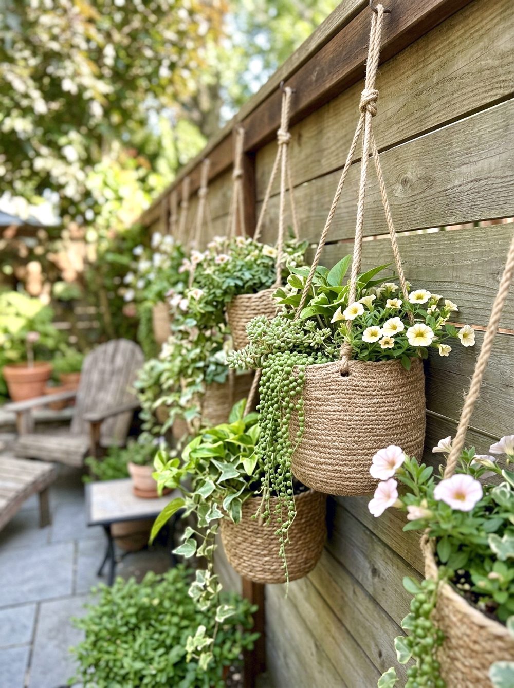 Hanging Basket Wall