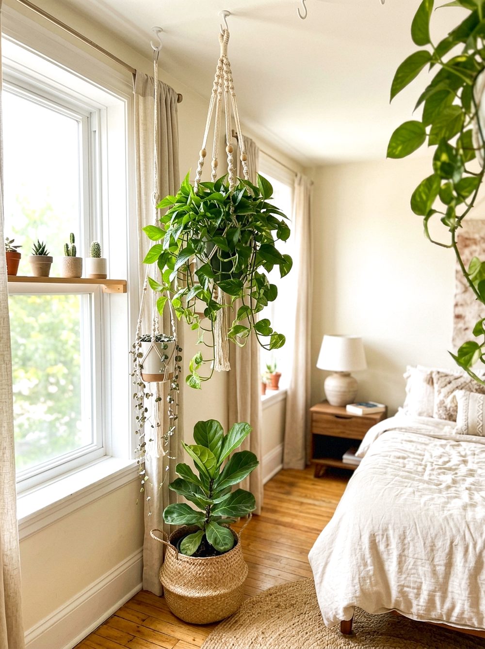 Hanging Plant Corner