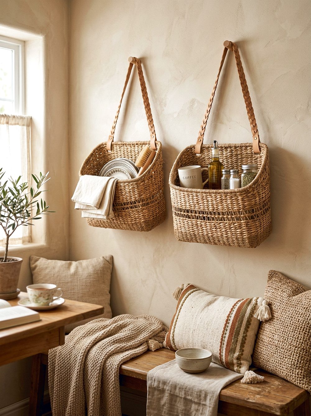 Hanging Wall Baskets