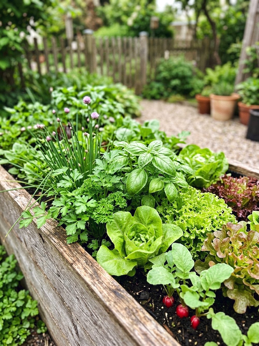 Herb and Veggie Mix Bed