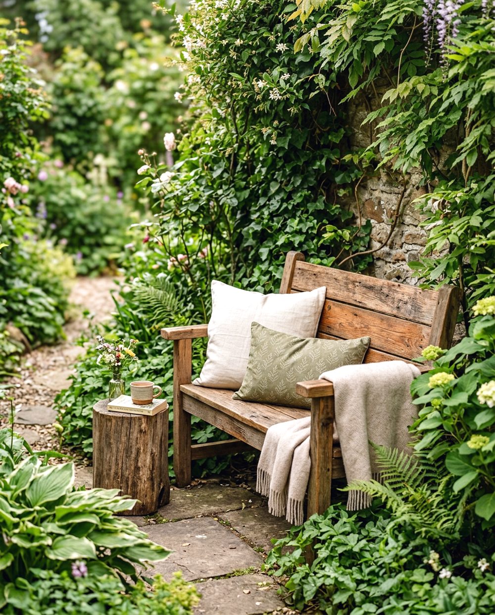 Hidden Bench Nook