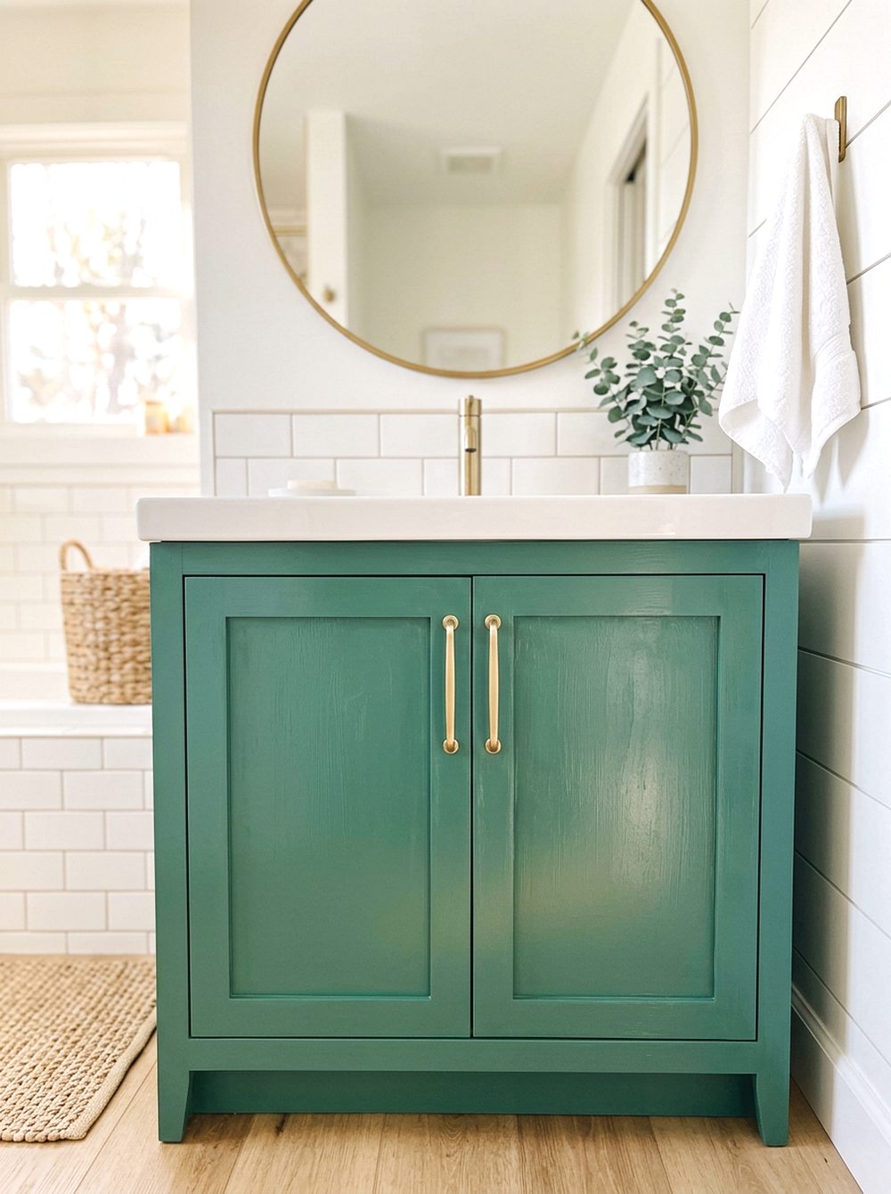 Jade Green Vanity