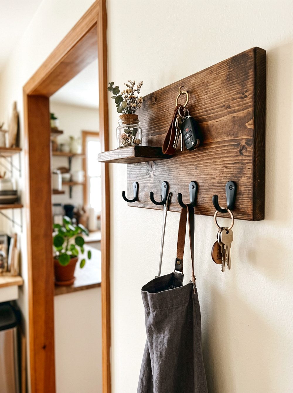 Key and Apron Hook Board