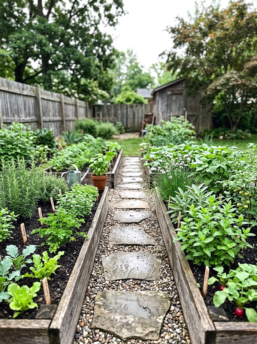 Kitchen Garden Pathway