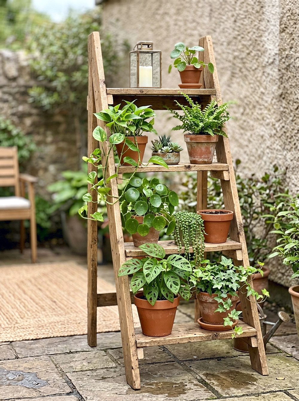 Ladder Plant Stand