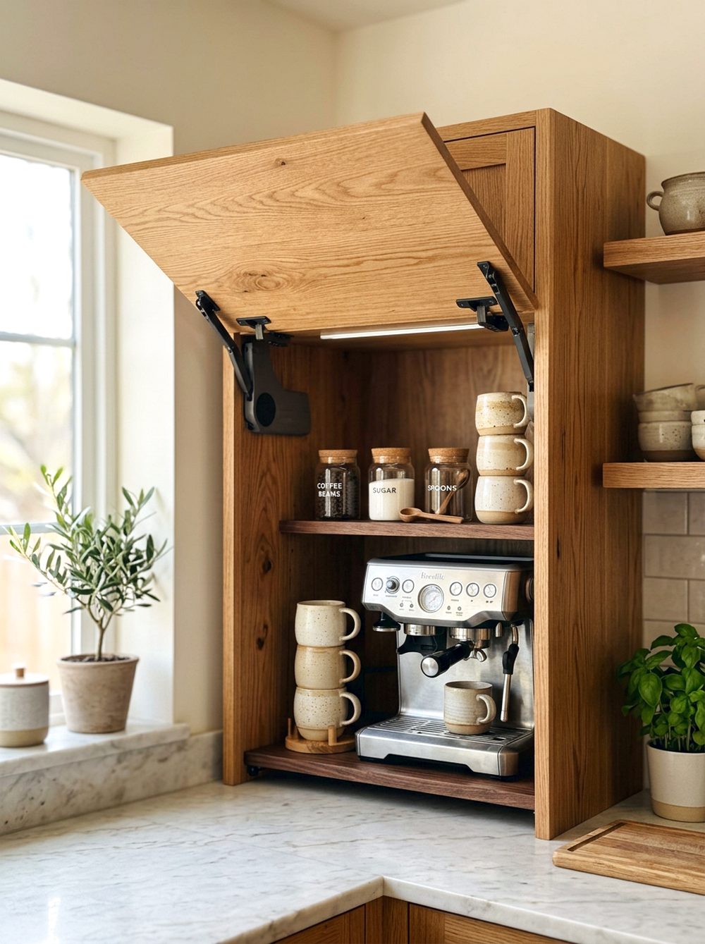 Lift-Up Mixer Cabinet