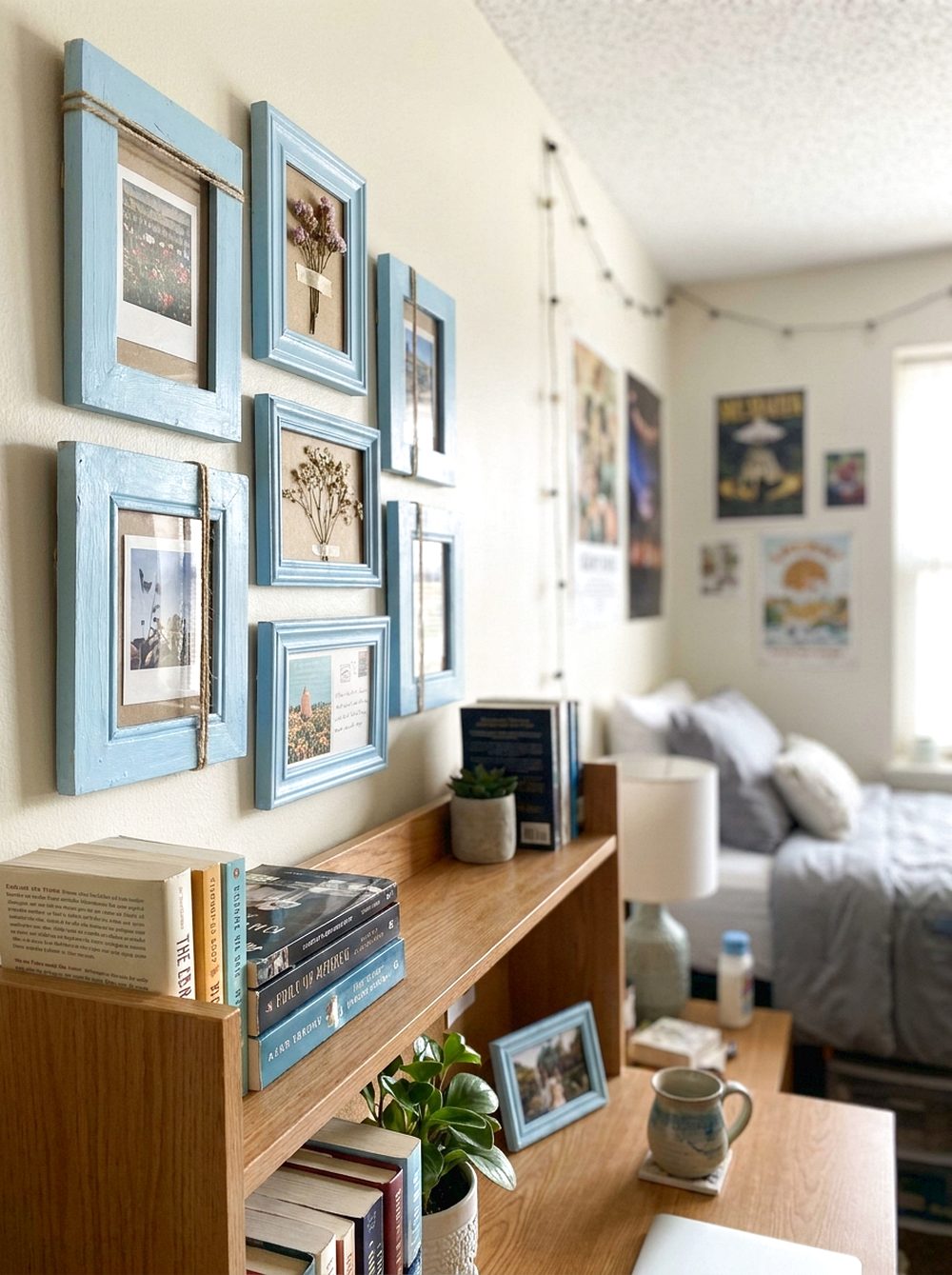 Light Blue Photo Frame Gallery