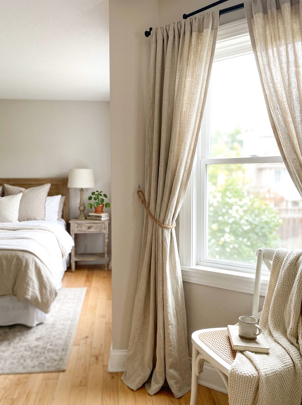 Linen Curtain Upgrade