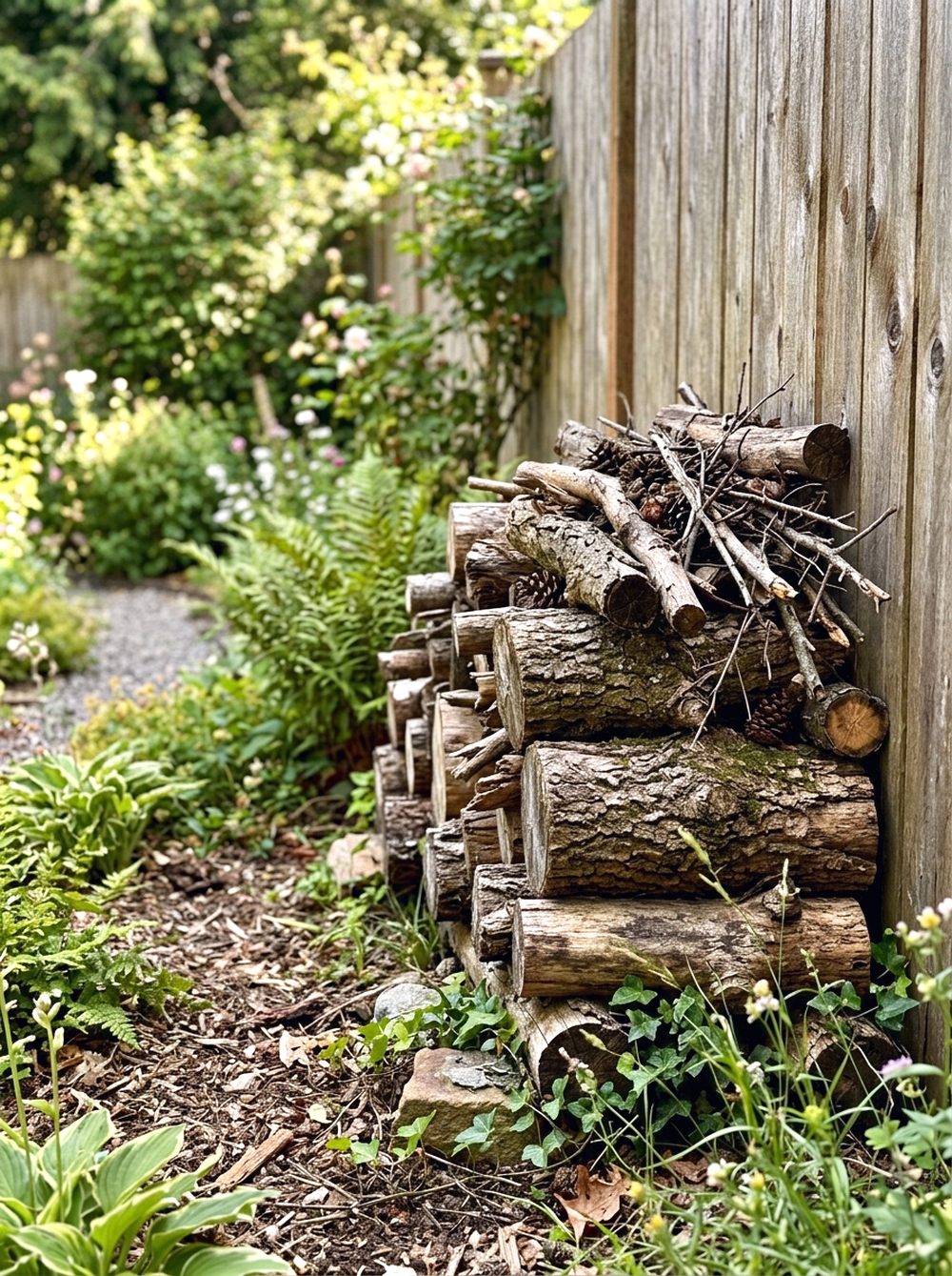 Log Pile Habitat