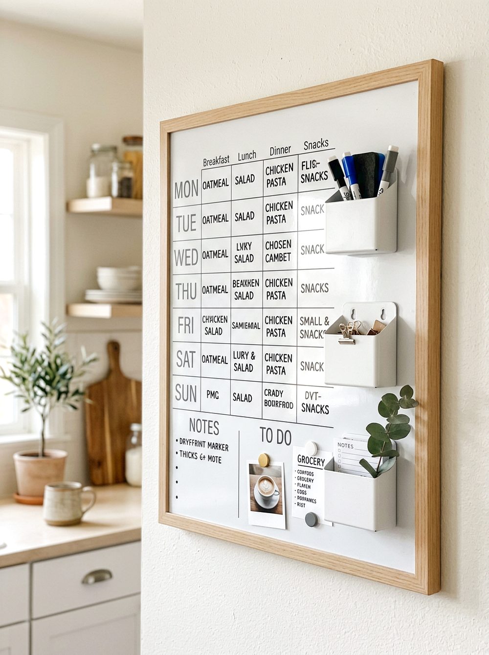 Magnetic Whiteboard Planner