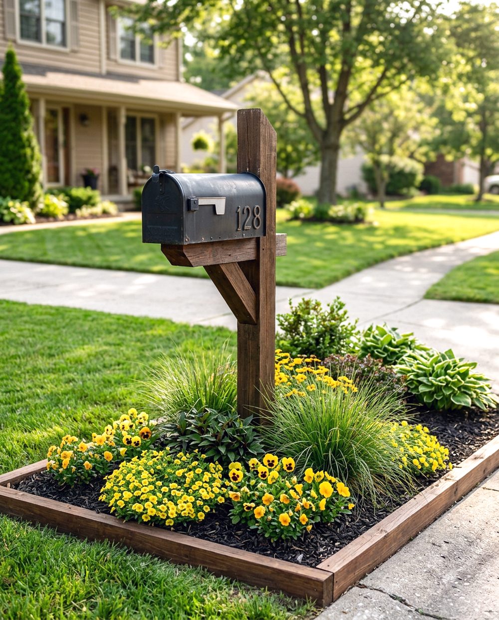 Mailbox Garden Bed