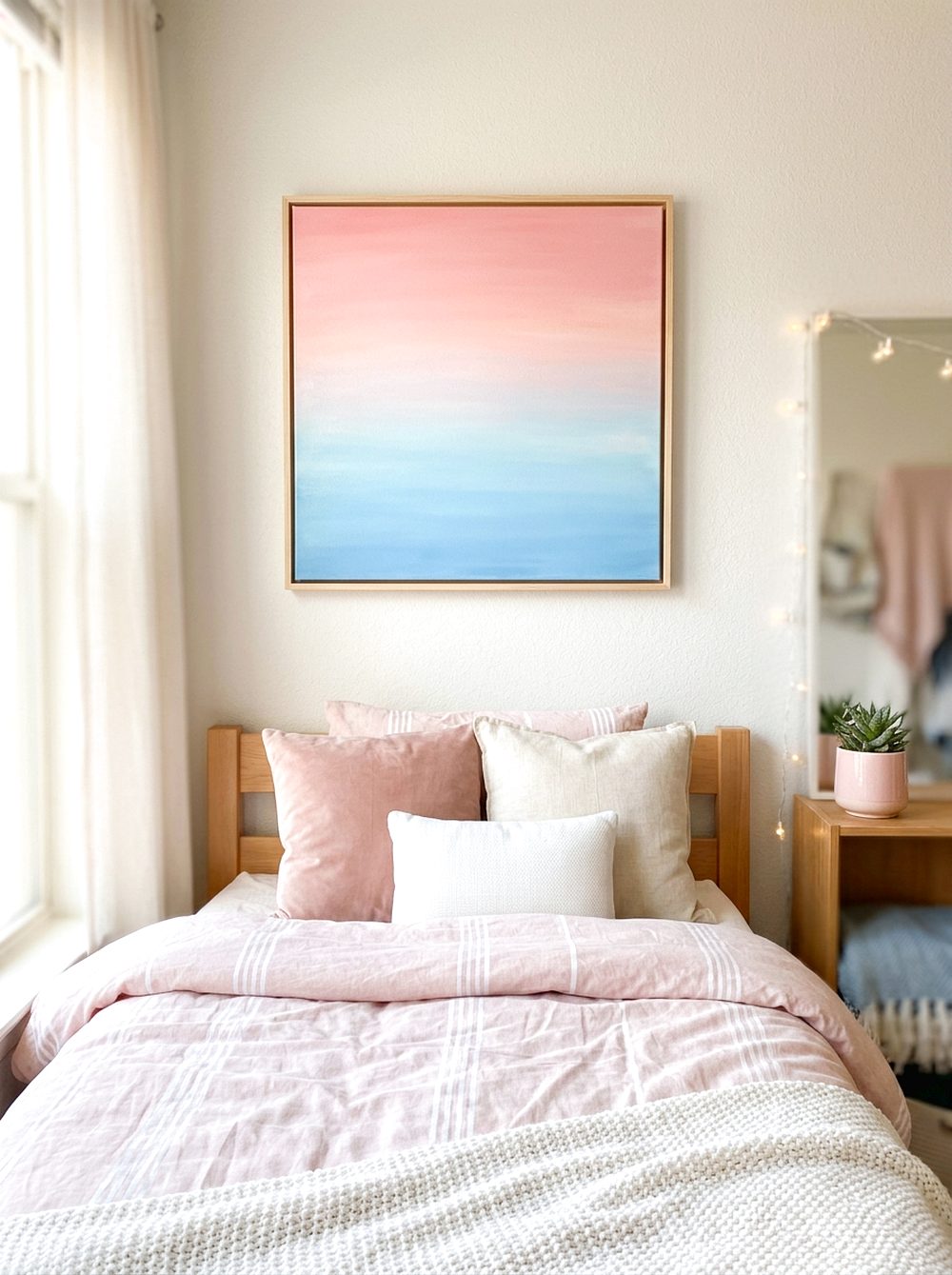 Ombre Wall Art Canvas