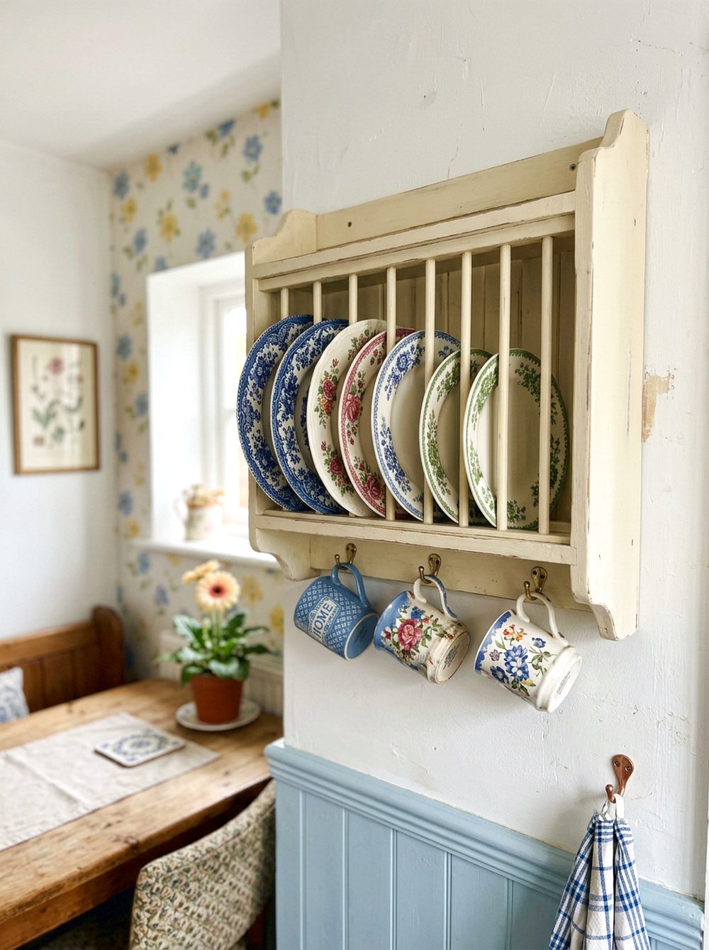 Open Plate Rack Display
