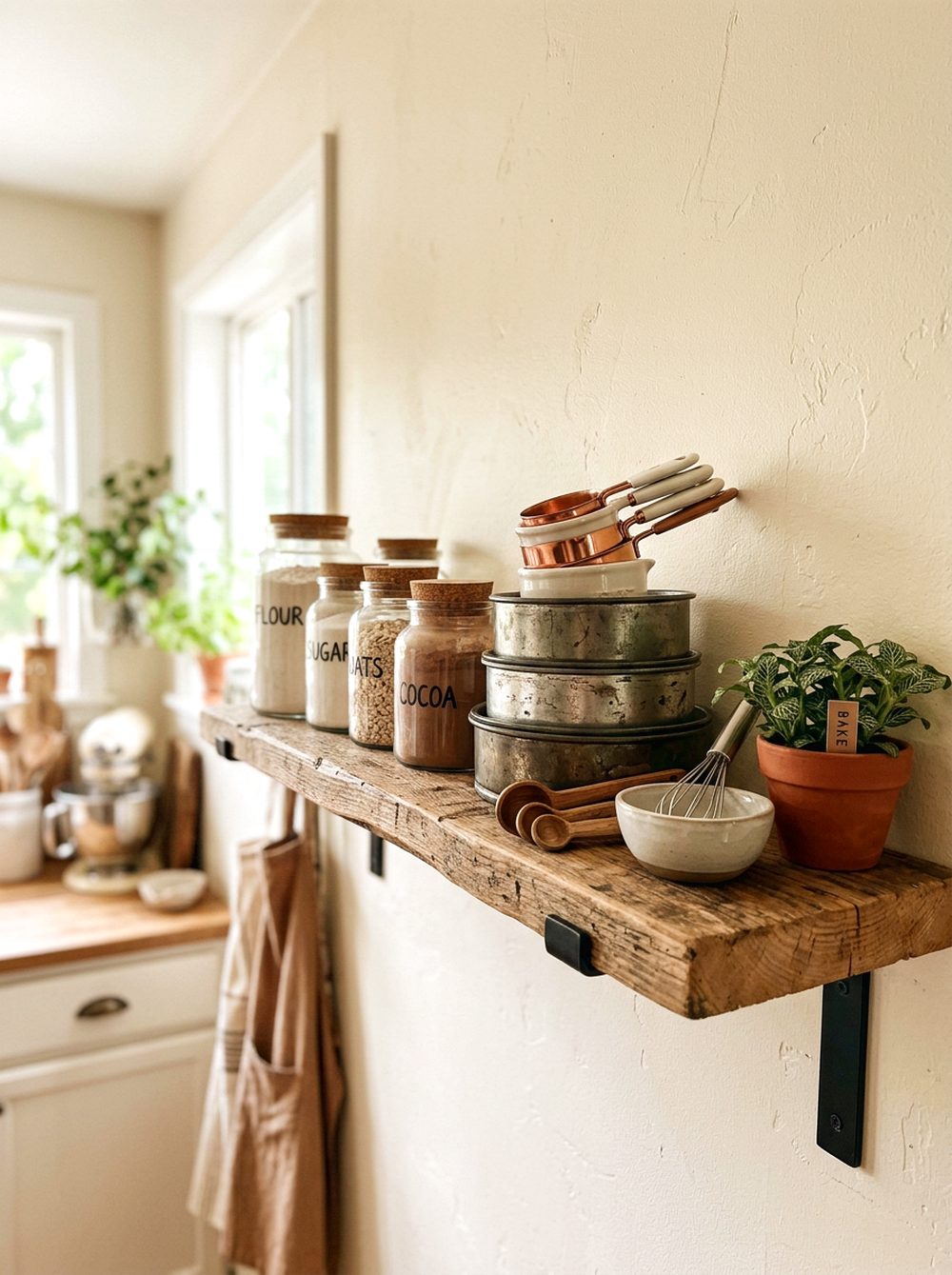 Open Shelf Baking Station