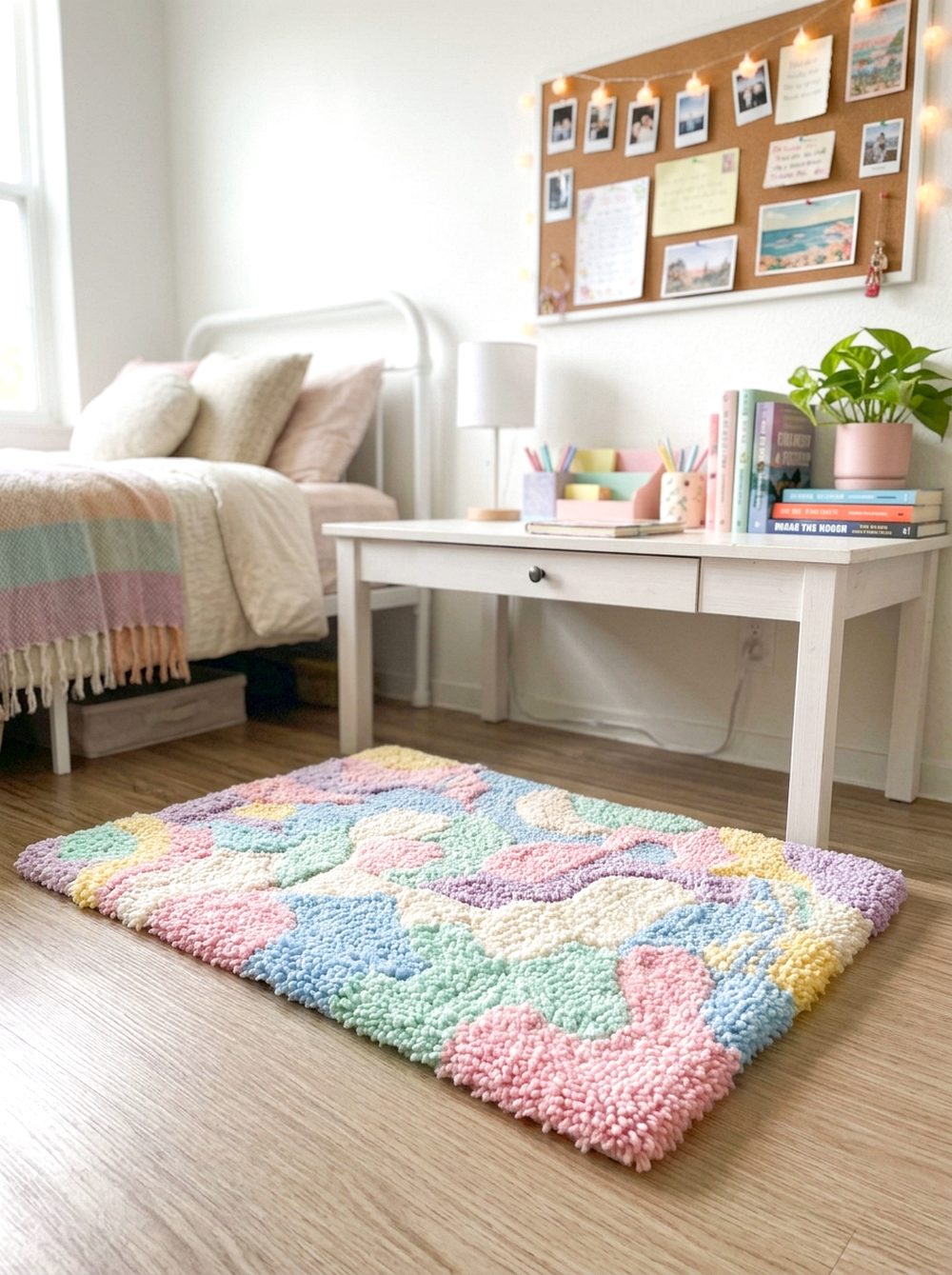 Pastel Tufted Rug