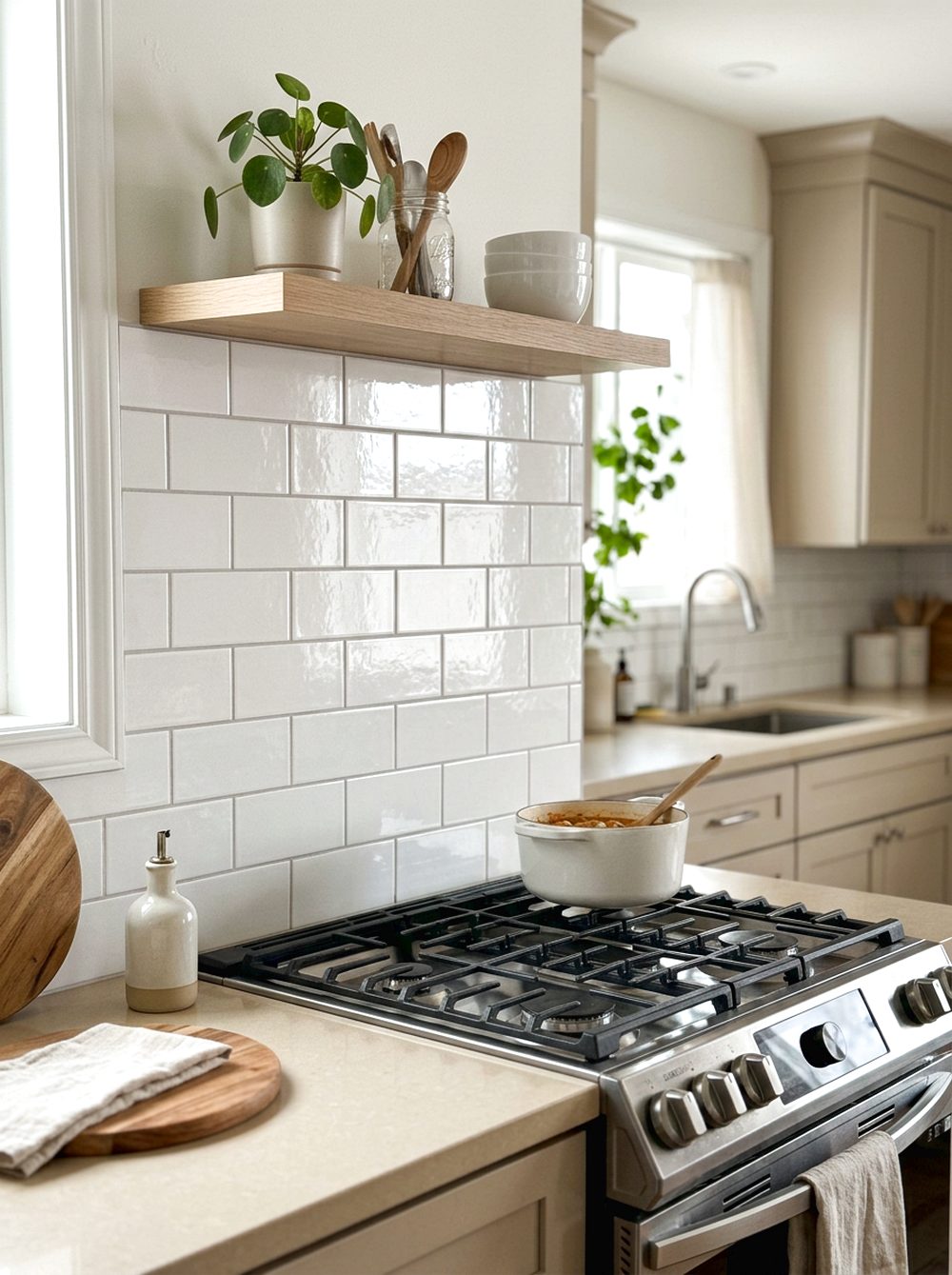 Peel-and-Stick Subway Tile Panels