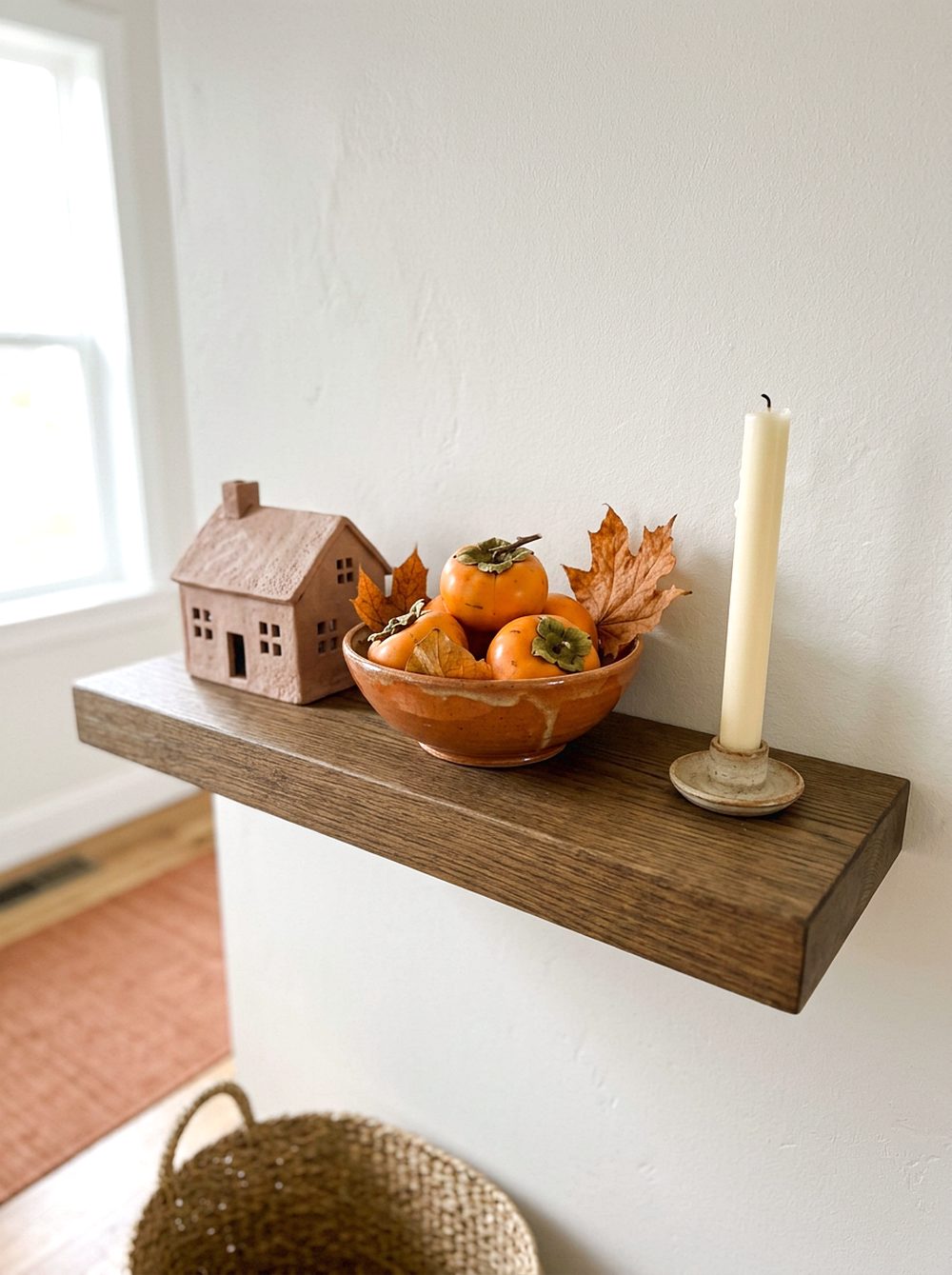 Persimmon Welcome Shelf