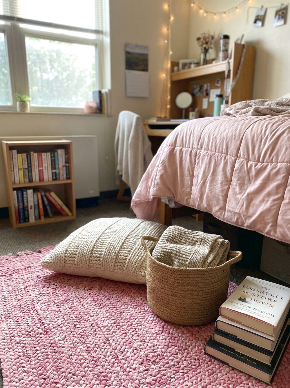 Pink Rug Reading Spot