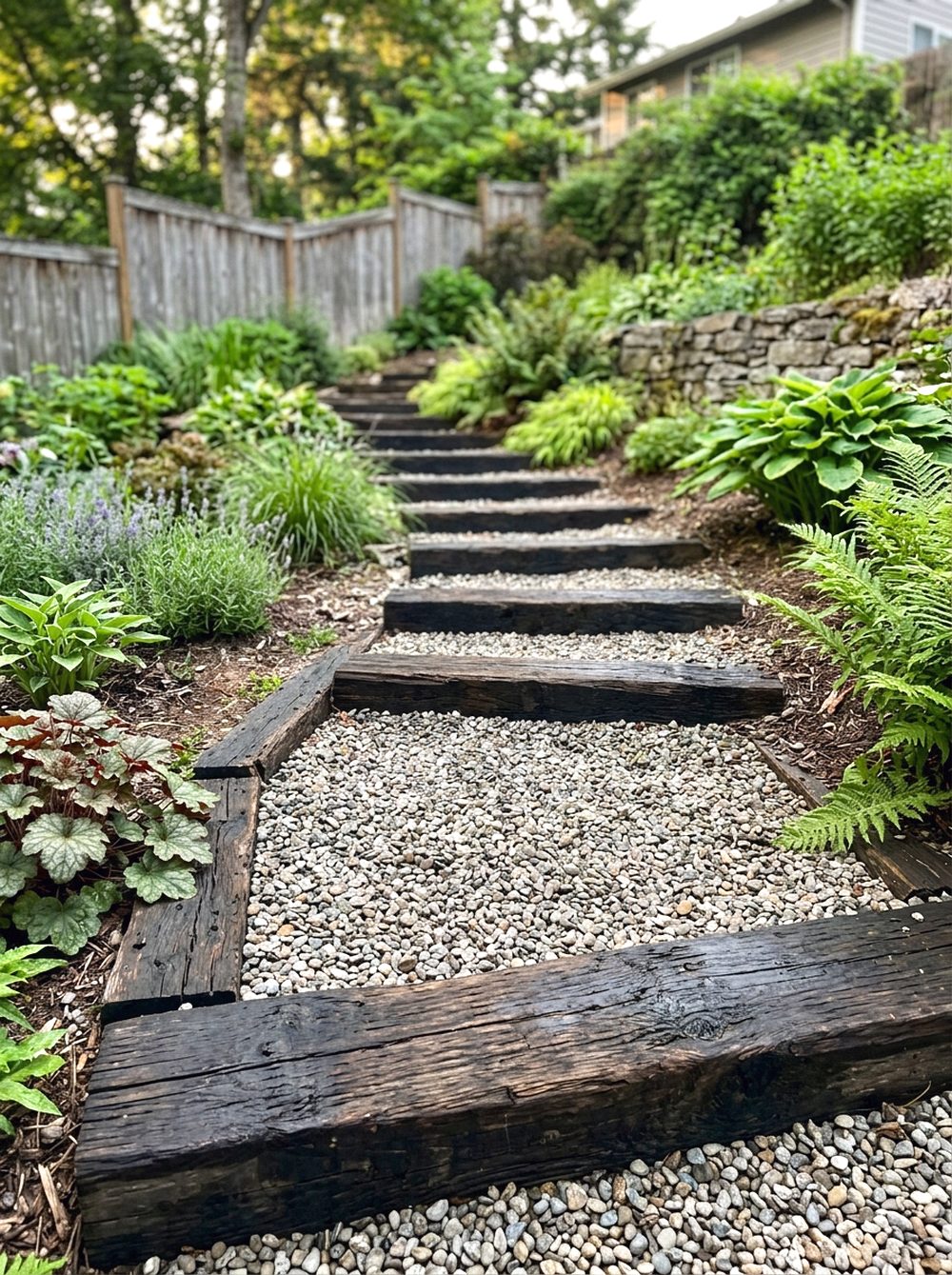 Railroad Tie Path