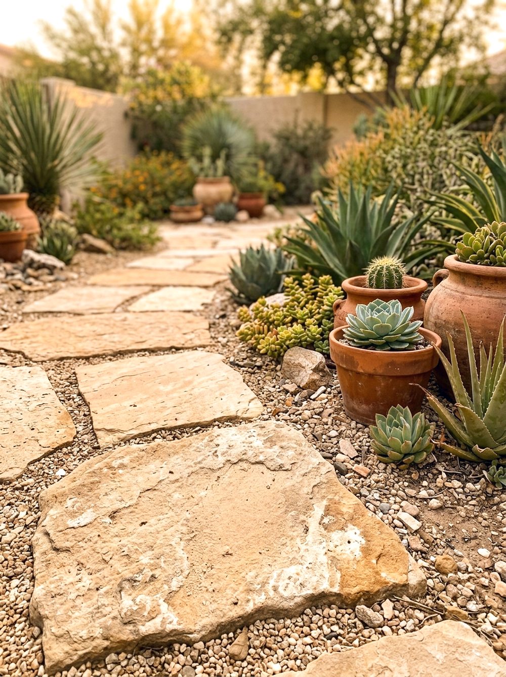 Sandstone Desert Path