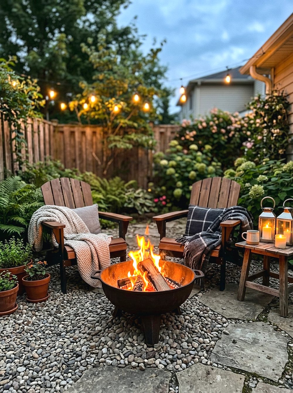 Small Fire Bowl Corner