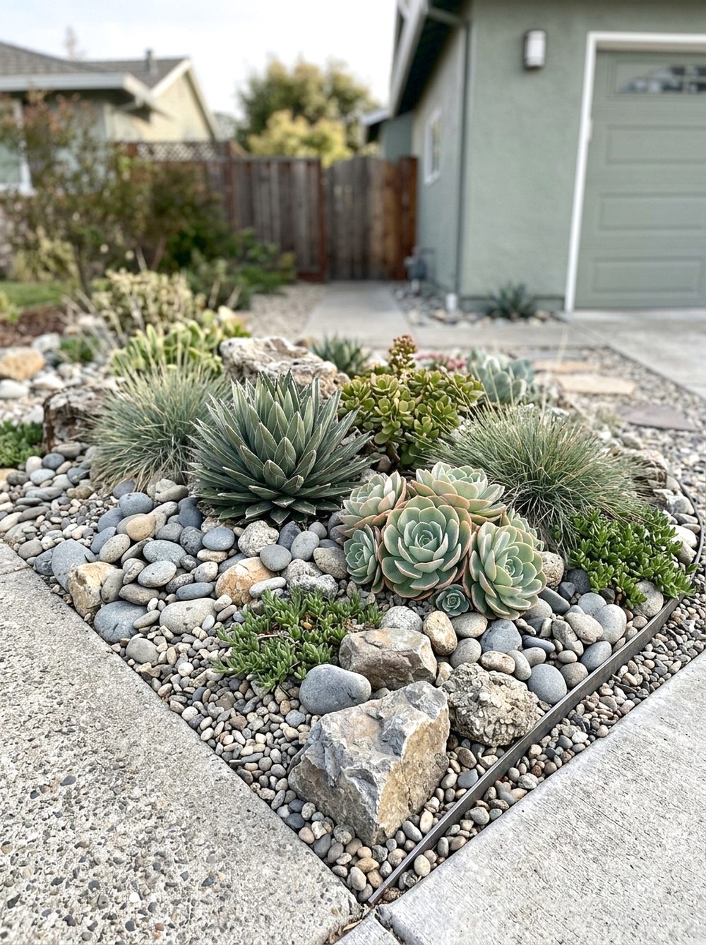 Small Rock Garden Corner