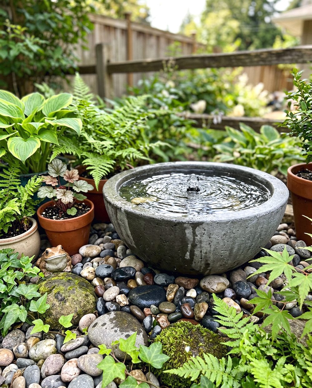Small Water Feature Corner