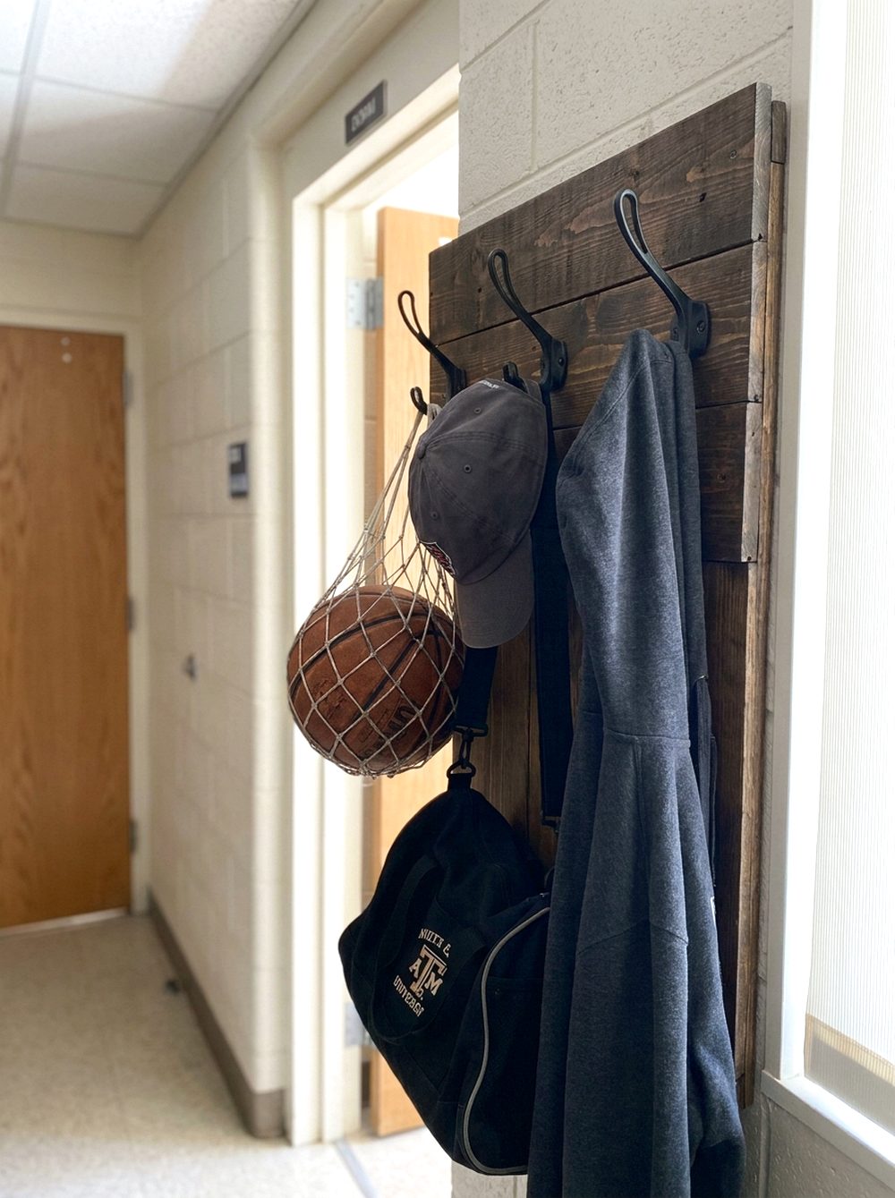 Sports Gear Wall Rack