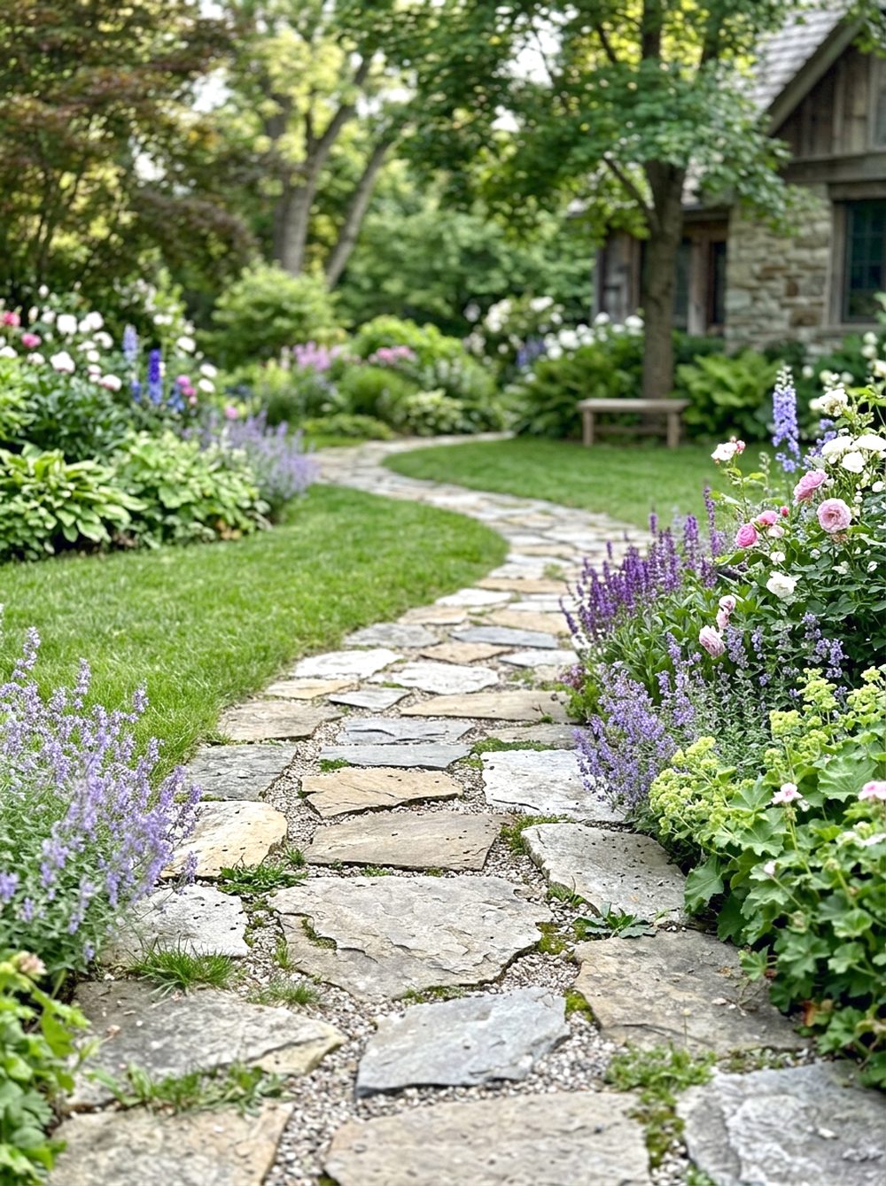 Stone Garden Pathway