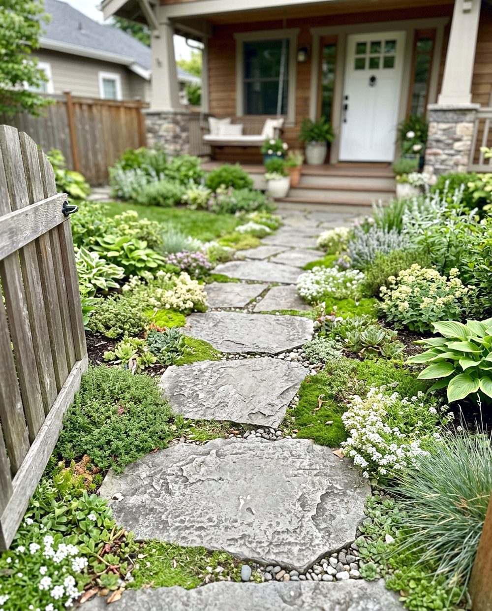 Stone Pathway Garden