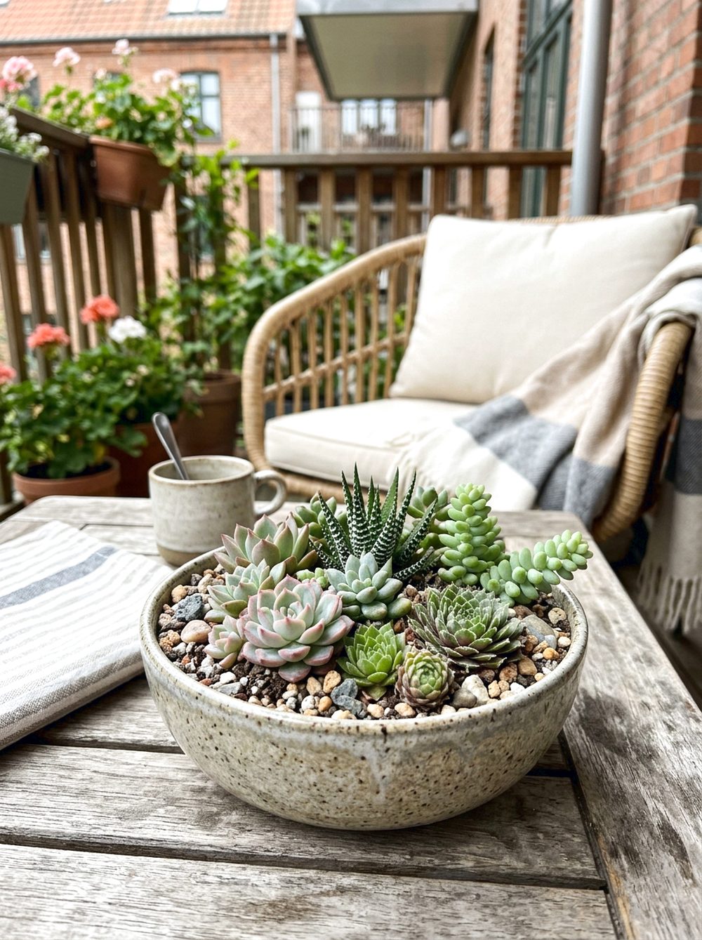 Tabletop Succulent Garden