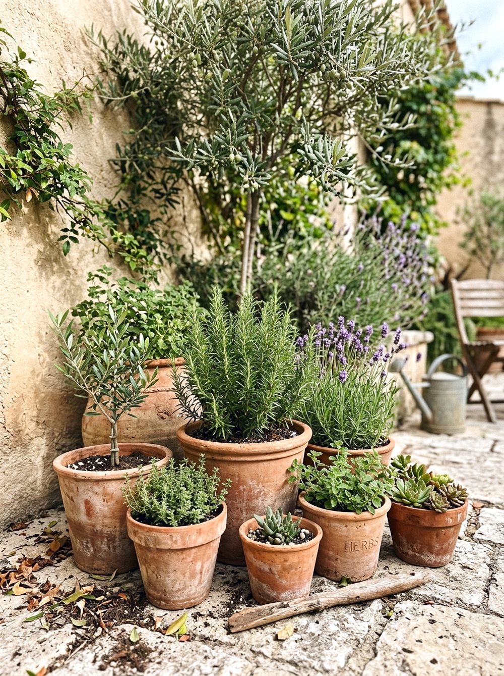 Terracotta Pot Cluster
