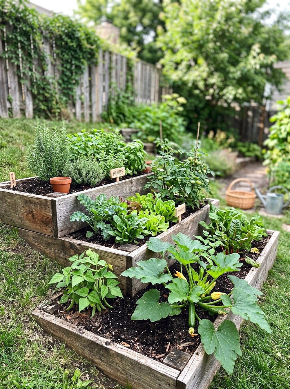 Tiered Raised Bed Garden