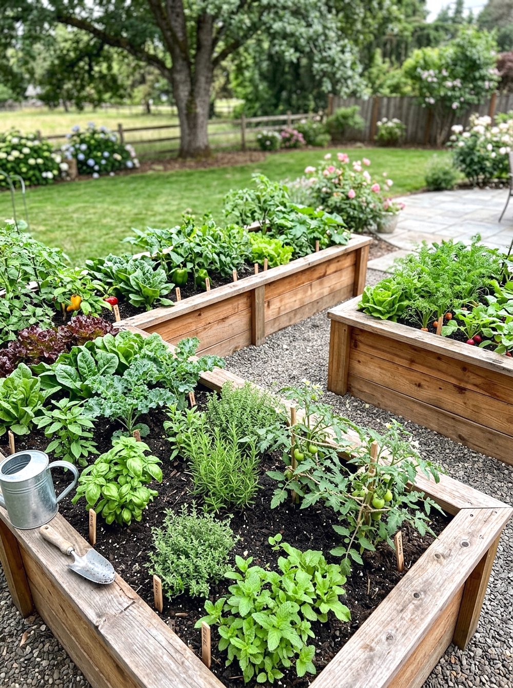 U-Shaped Raised Bed