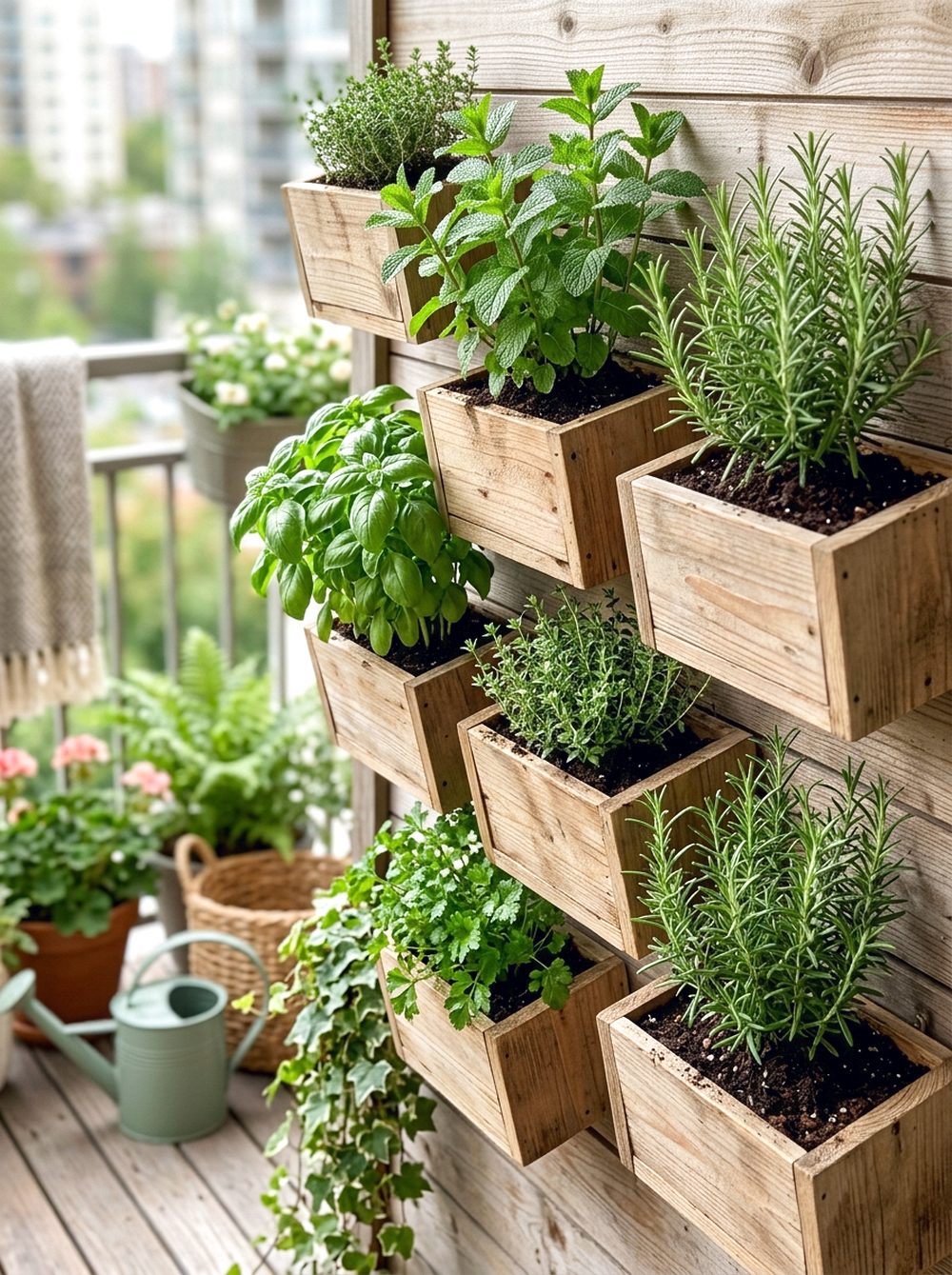 Vertical Herb Wall