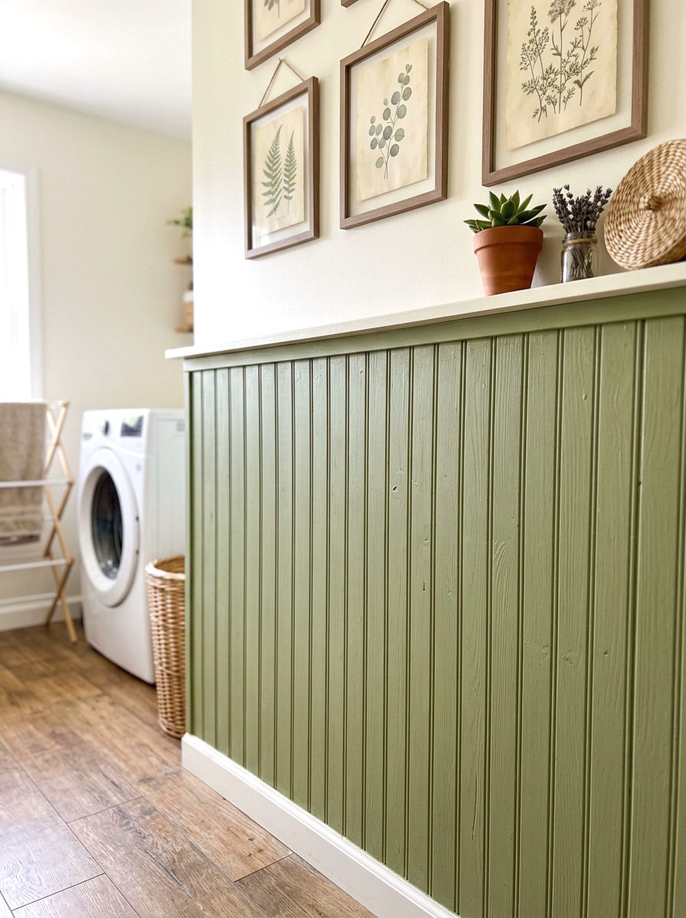 Wasabi Green Beadboard