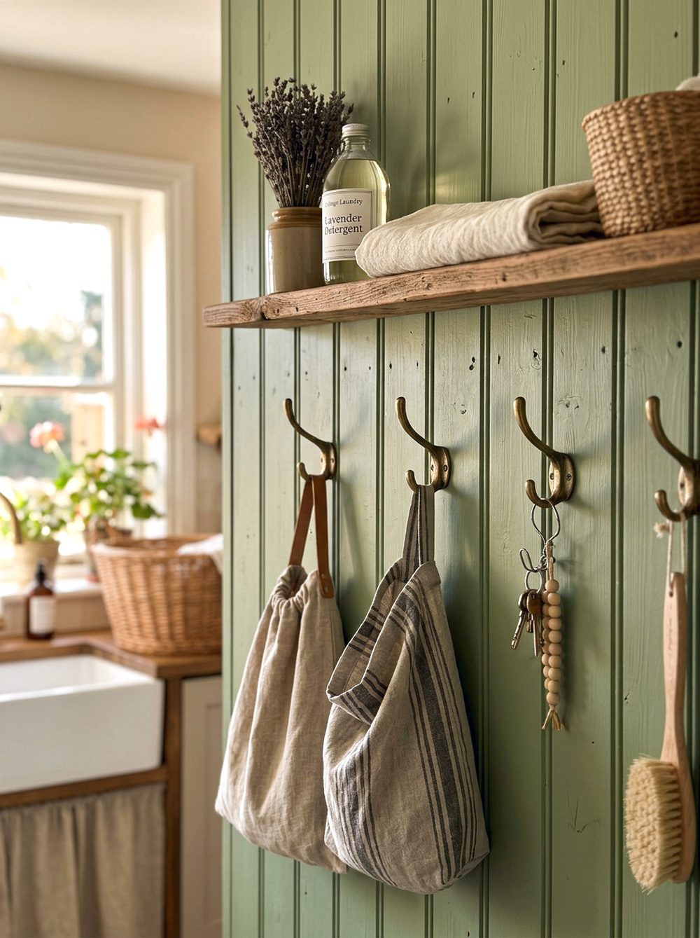 Wasabi Green Beadboard