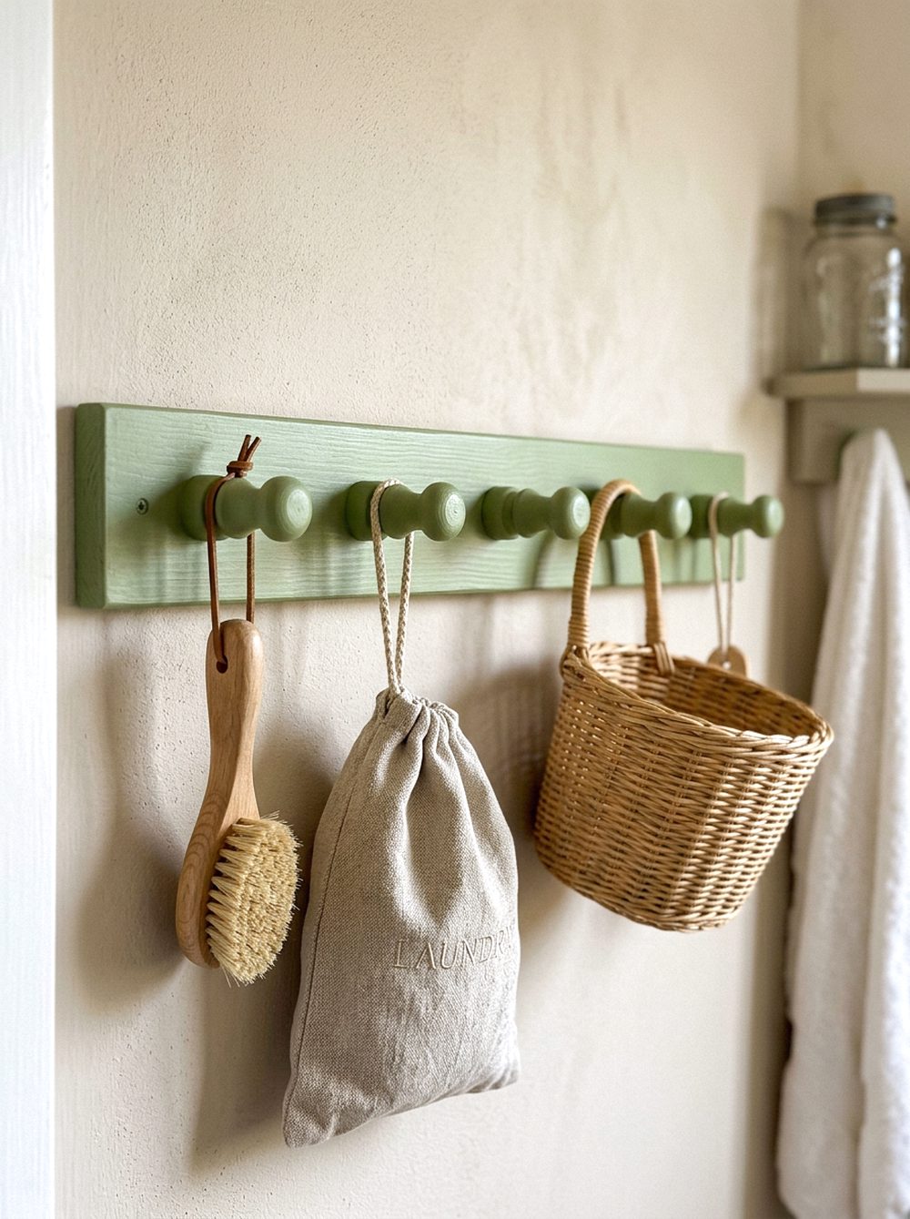 Wasabi Green Peg Rail