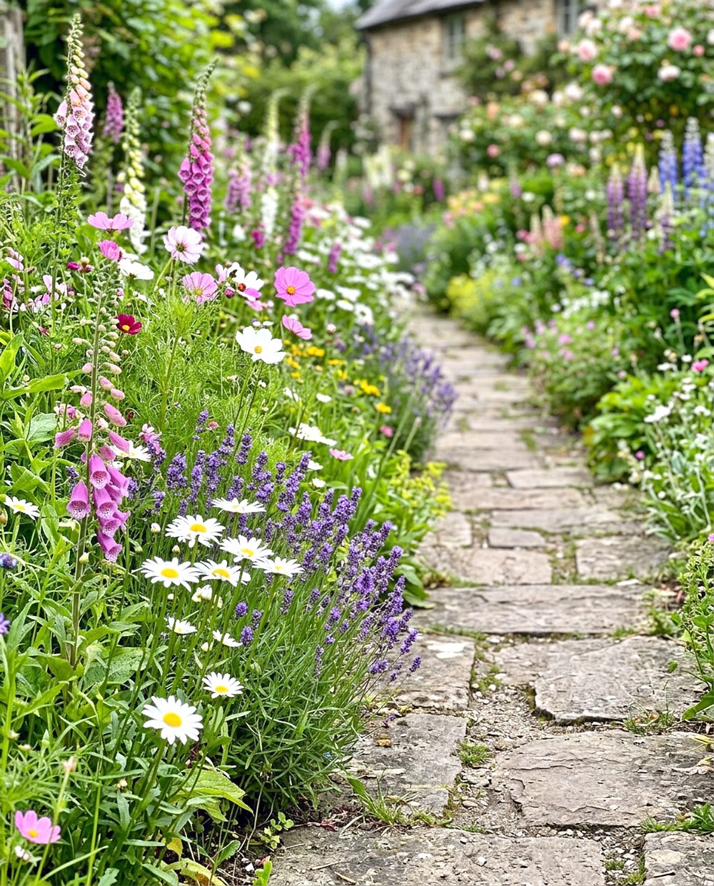 Wildflower Border Path
