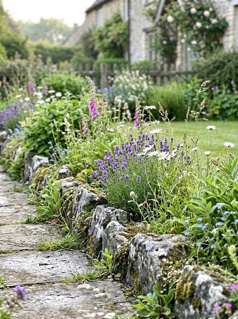 Wildflower Rock Garden Edge